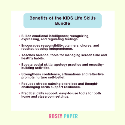 Kids’ Life Skills Bundle