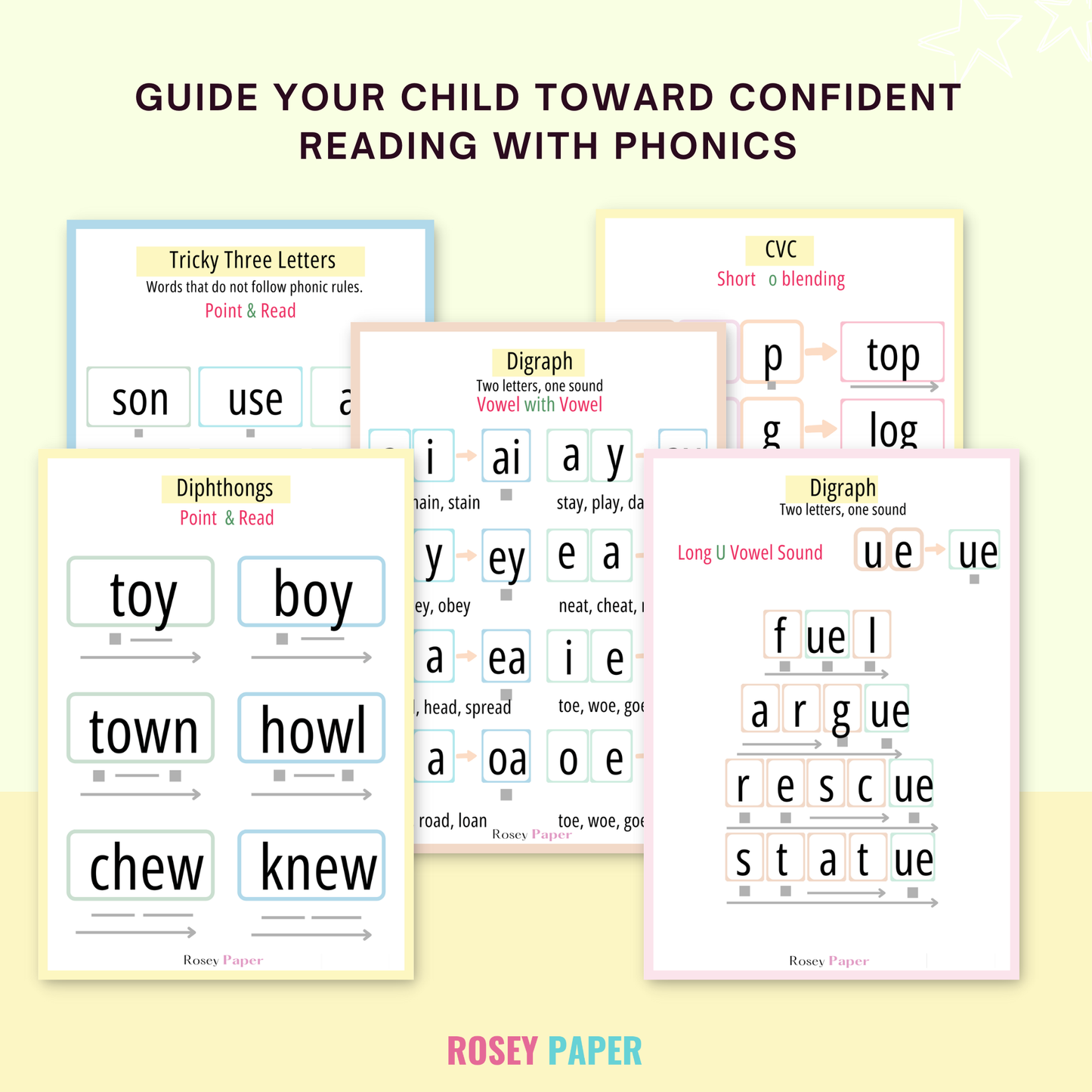 Phonics Early Readers Workbook