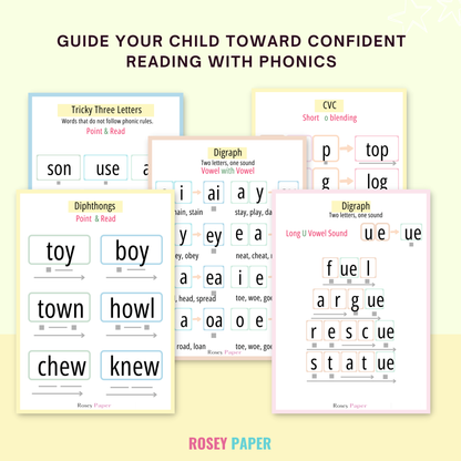 Phonics Early Readers Workbook