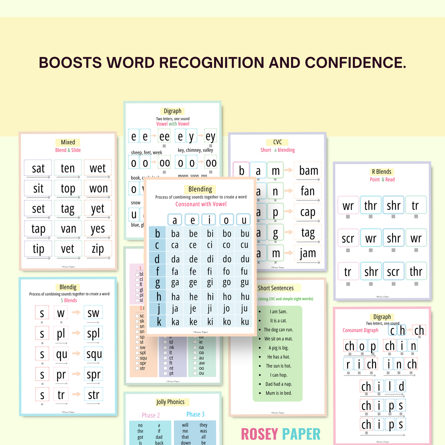 Phonics Early Readers Workbook