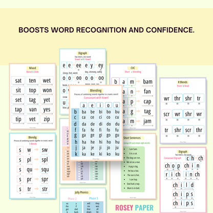 Phonics Early Readers Workbook