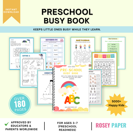 Preschool Busy Book