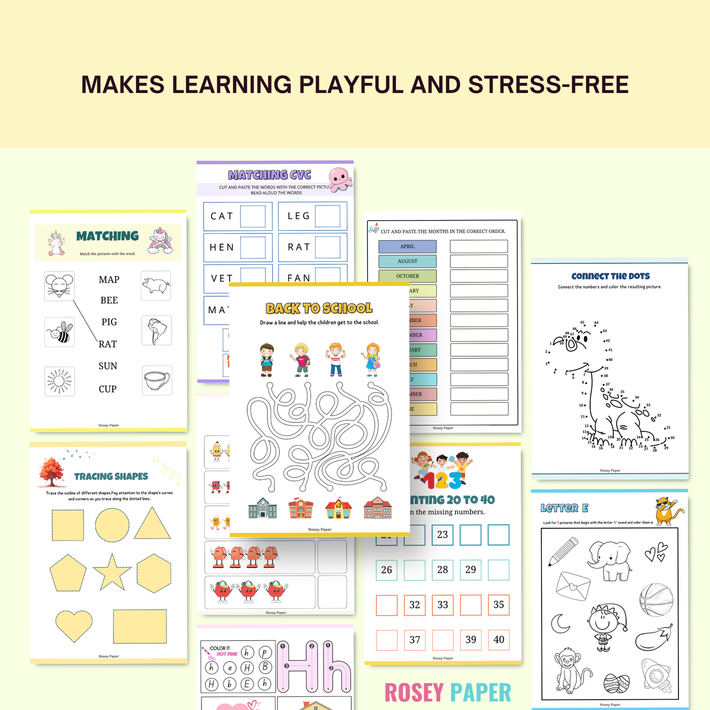 Preschool Busy Book
