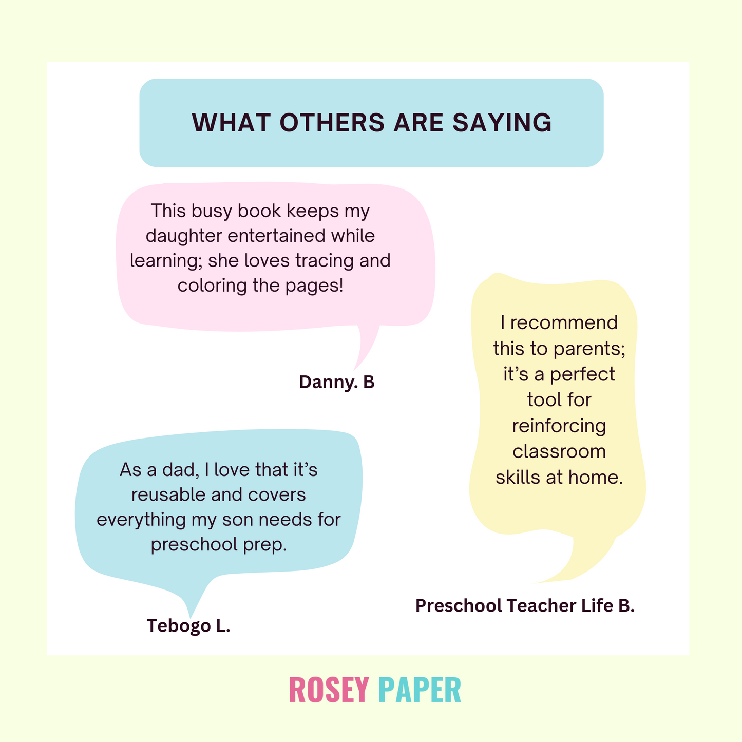 Preschool Busy Book